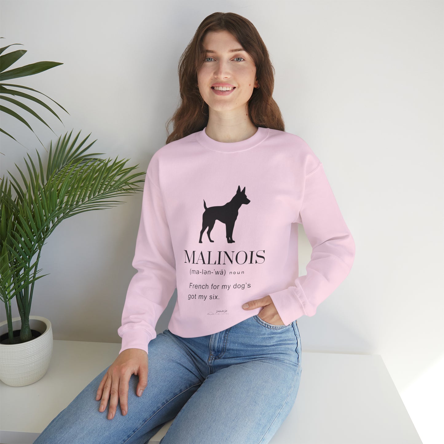 Malinois - Unisex Heavy Blend™ Crewneck Sweatshirt