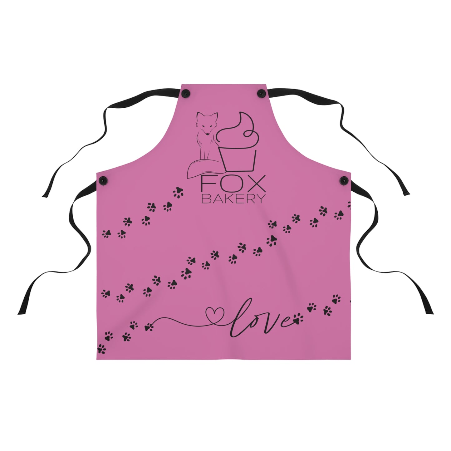 Copy of Fox Bakery Apron - PINK