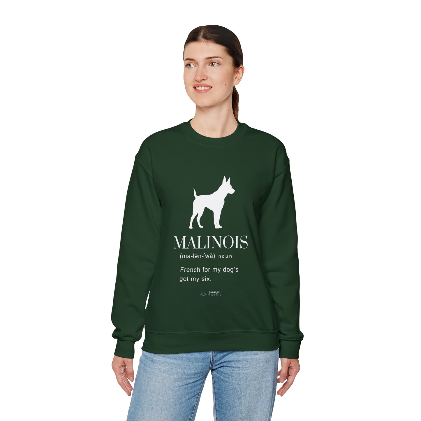 Malinois - Unisex Heavy Blend™ Crewneck Sweatshirt