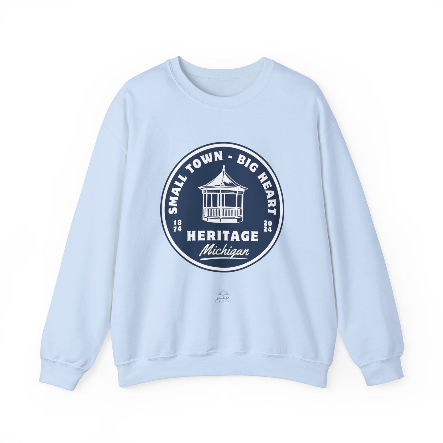 Small Town-Big Heart - Heritage- Unisex Heavy Blend™ Crewneck Sweatshirt