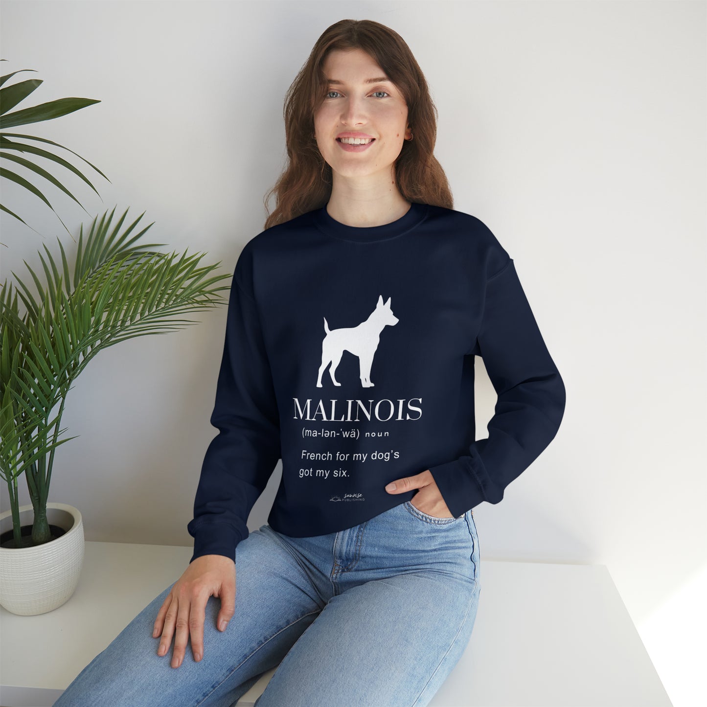 Malinois - Unisex Heavy Blend™ Crewneck Sweatshirt