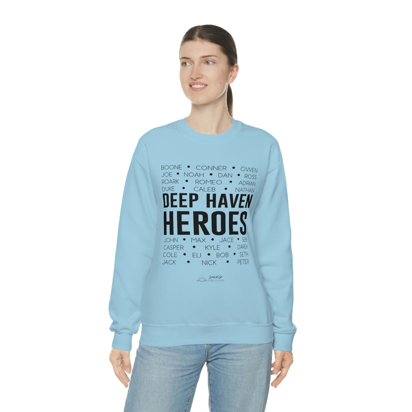 Deep Haven Heroes - Unisex Heavy Blend™ Crewneck Sweatshirt