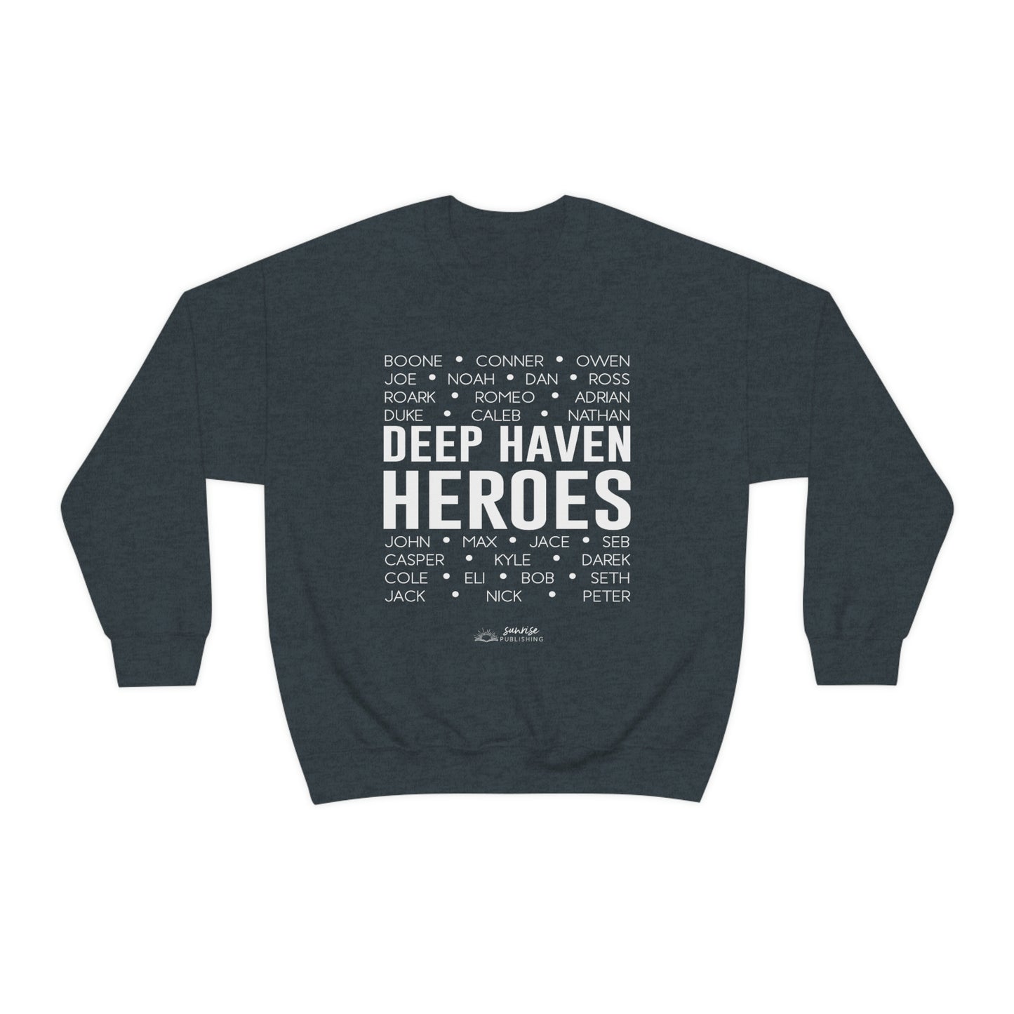 Deep Haven Heroes - Unisex Heavy Blend™ Crewneck Sweatshirt