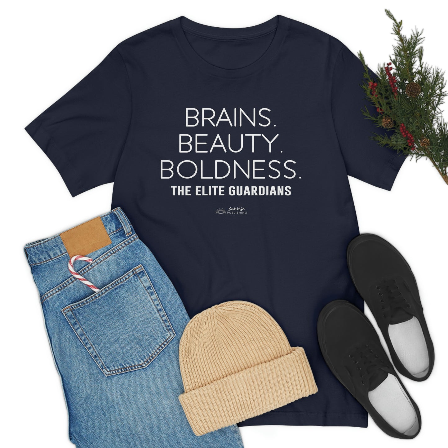 Elite Guardians "Brains. Beauty. Boldness." - Short Sleeve Tee