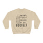 "Sorry, my weekend is all booked." - Unisex Heavy Blend™ Crewneck Sweatshirt