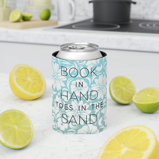 "Book in Hand" - Can Cooler