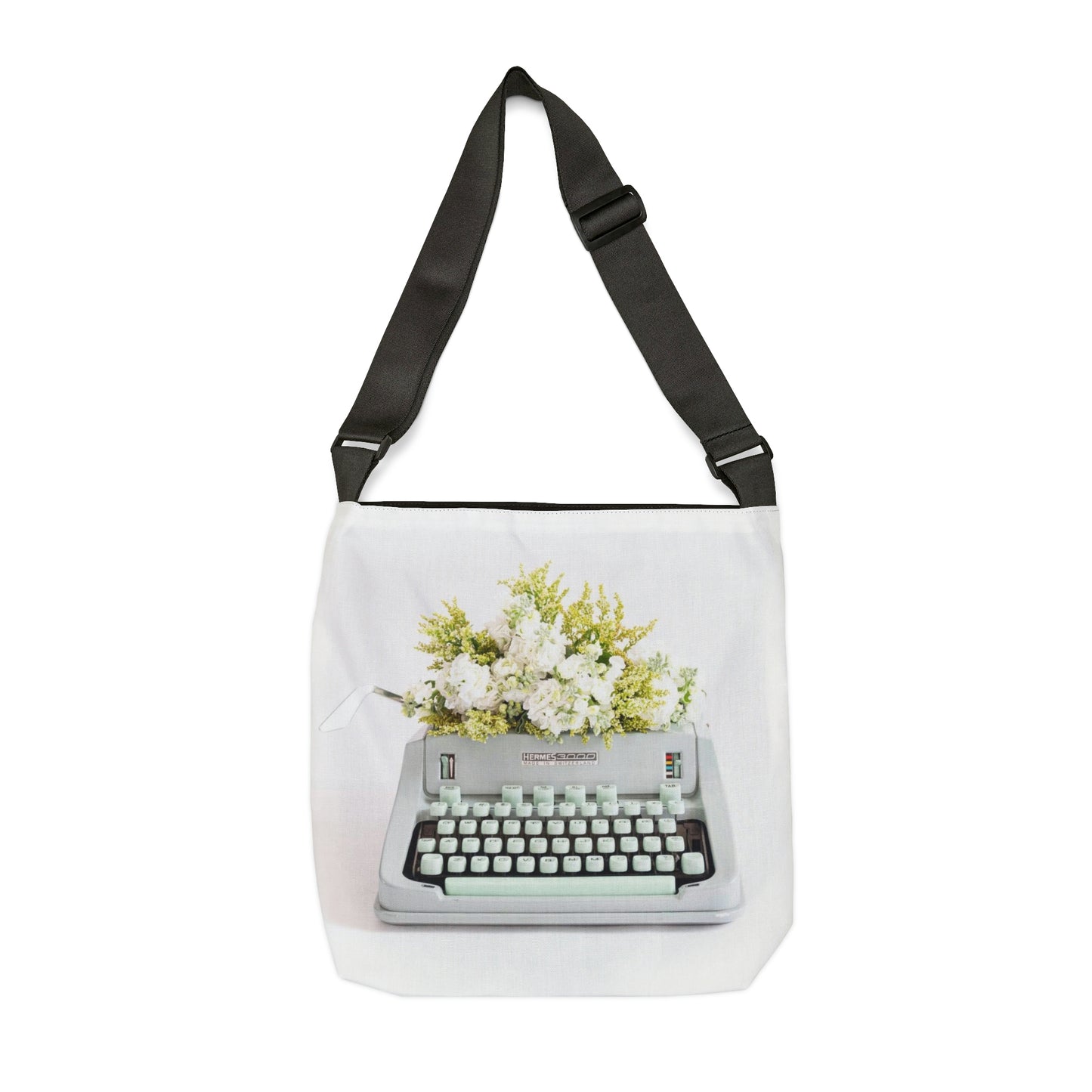 "Read. Write. live."  - Adjustable Tote Bag