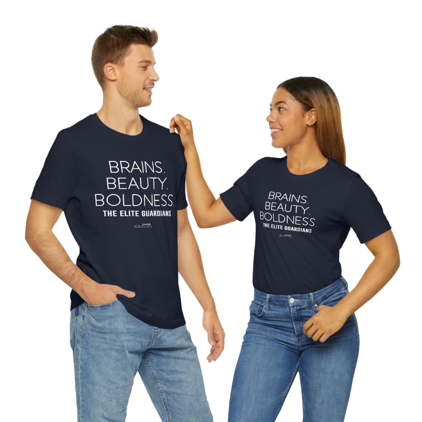 Elite Guardians "Brains. Beauty. Boldness." - Short Sleeve Tee