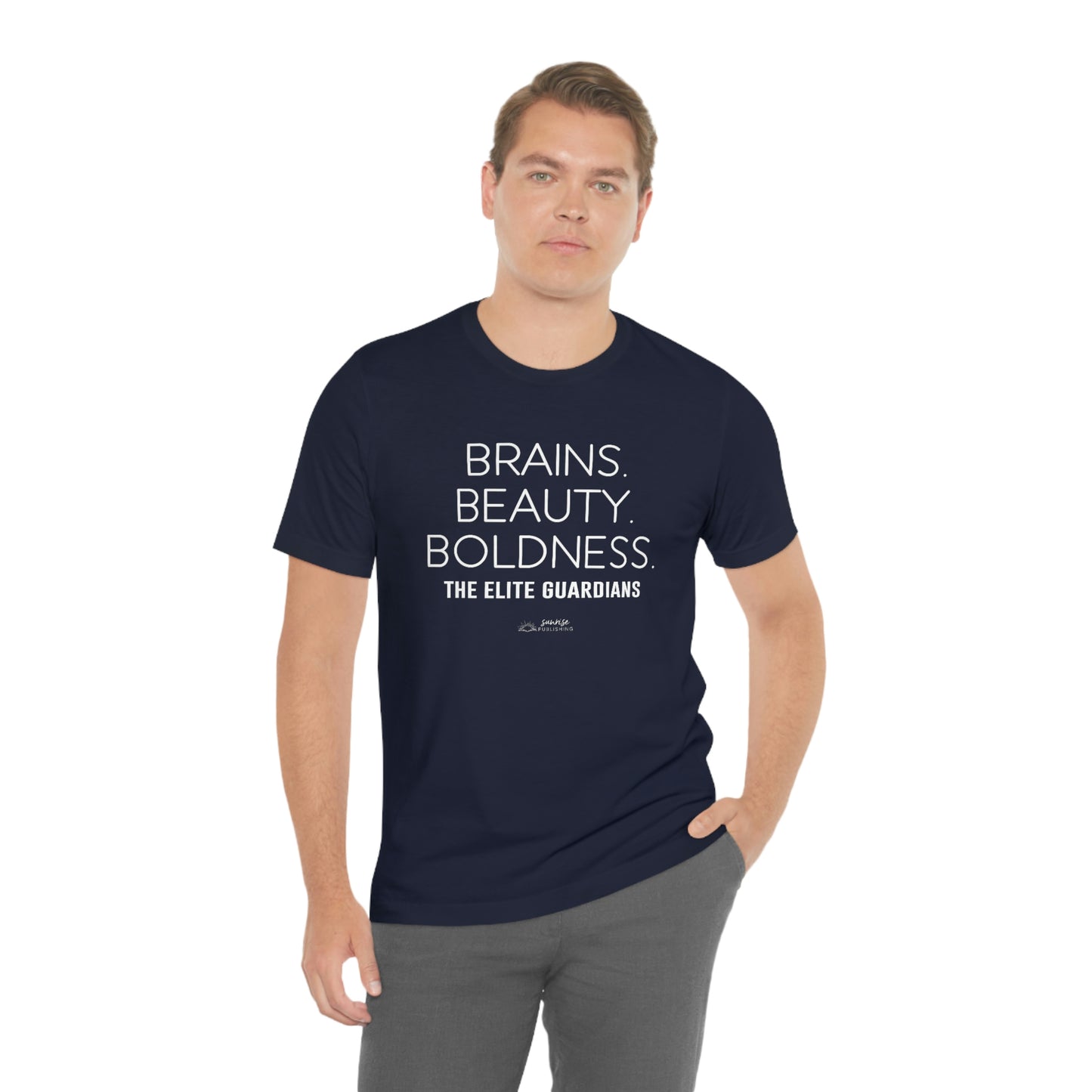 Elite Guardians "Brains. Beauty. Boldness." - Short Sleeve Tee