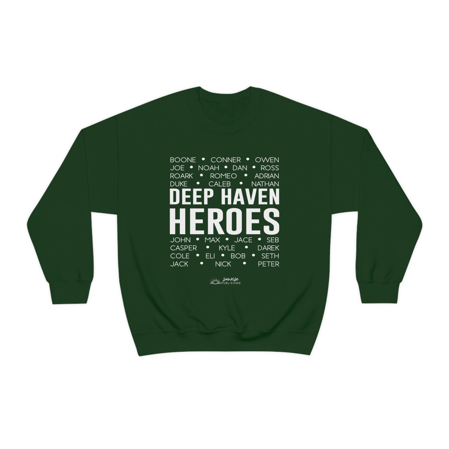 Deep Haven Heroes - Unisex Heavy Blend™ Crewneck Sweatshirt