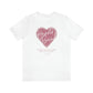 Hearts Bend - "Where the tea is sweet and love blooms." - Short Sleeve Tee