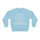 "Sorry, my weekend is all booked." - Unisex Heavy Blend™ Crewneck Sweatshirt