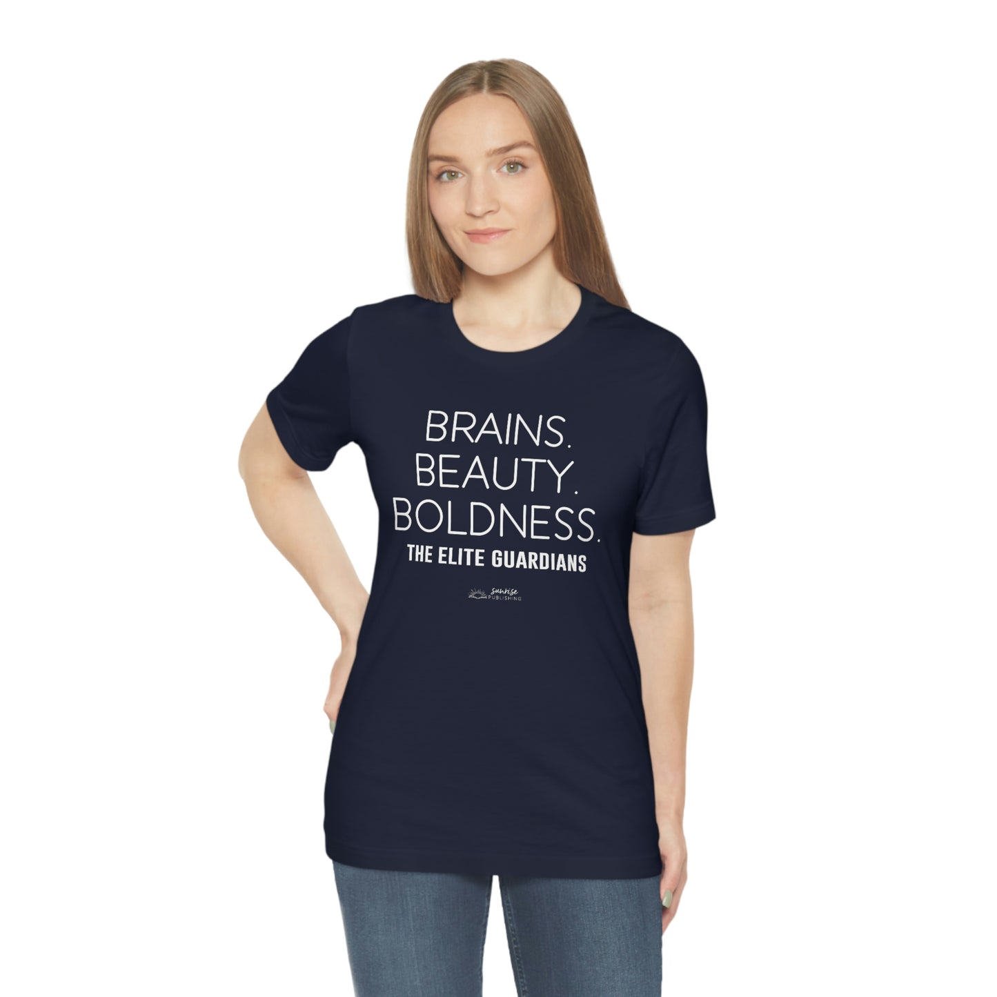 Elite Guardians "Brains. Beauty. Boldness." - Short Sleeve Tee