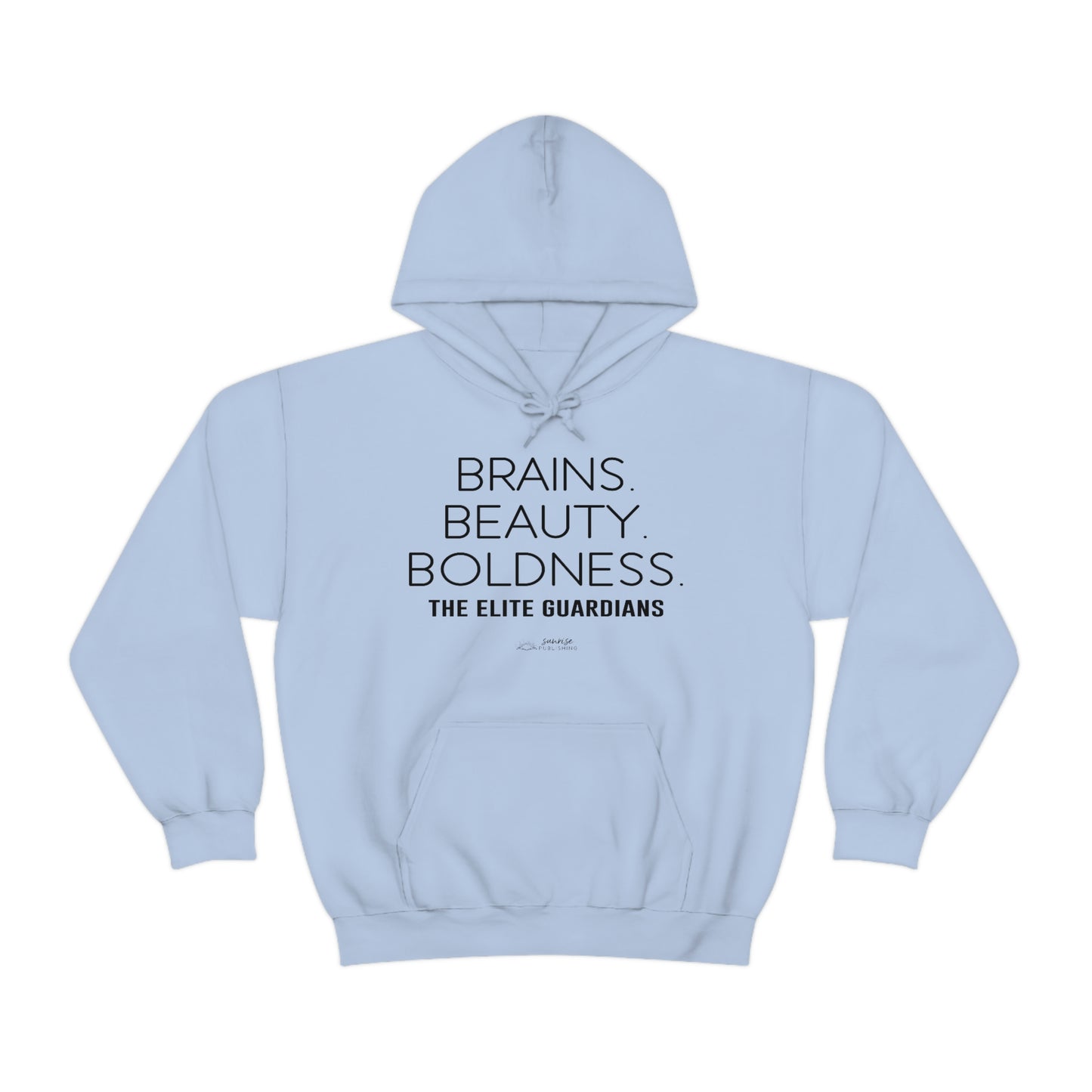 Elite Guardians "Brains. Beauty. Boldness." - Heavy Blend™ Hooded Sweatshirt