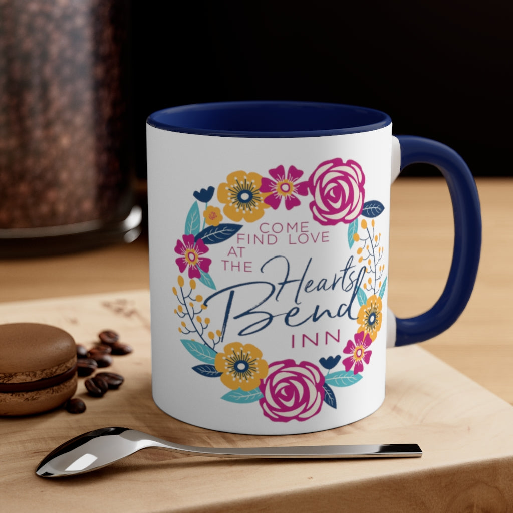 Hearts Bend "Find love at the Heats Bend Inn." - Coffee Mug, 11oz