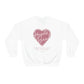 Hearts Bend "Where the tea is sweet and love blooms." - Unisex Heavy Blend™ Crewneck Sweatshirt