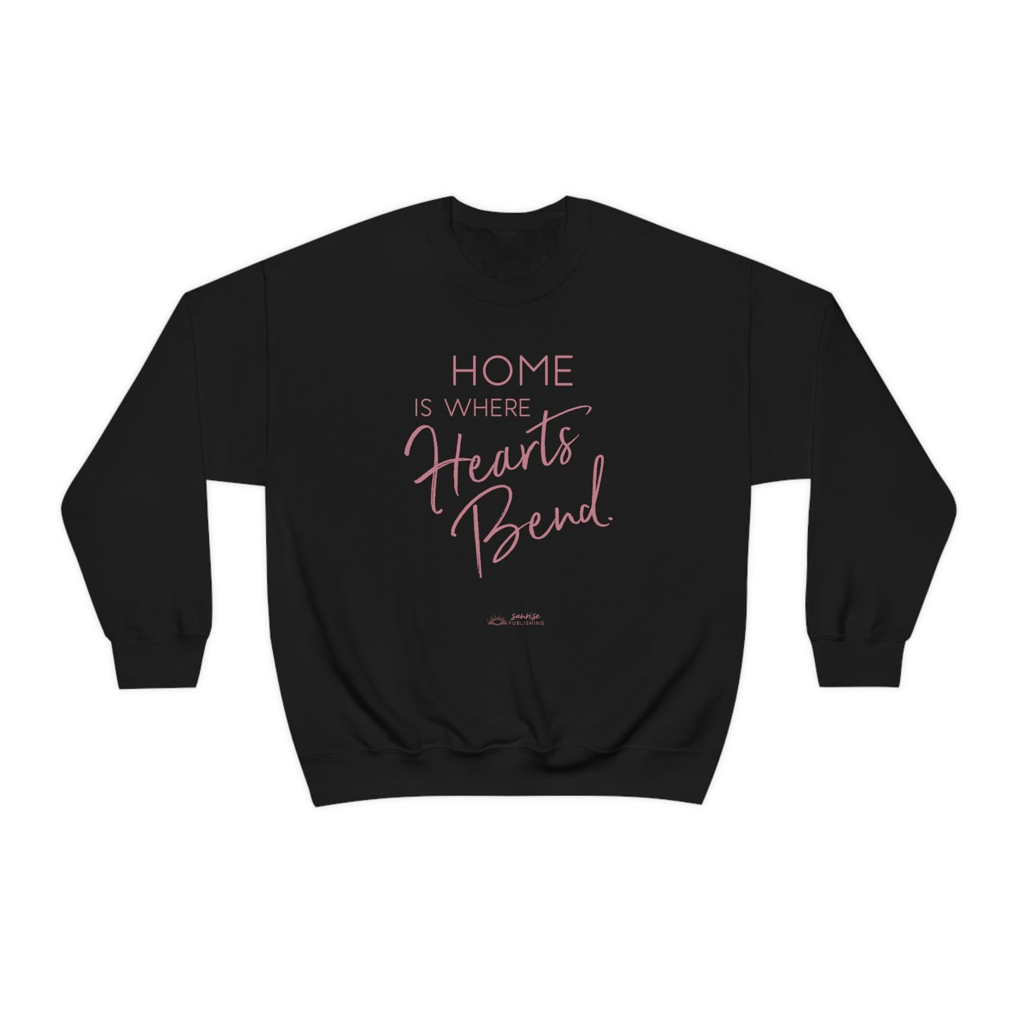 "Home is where the Heart Bends." - Unisex Heavy Blend™ Crewneck Sweatshirt