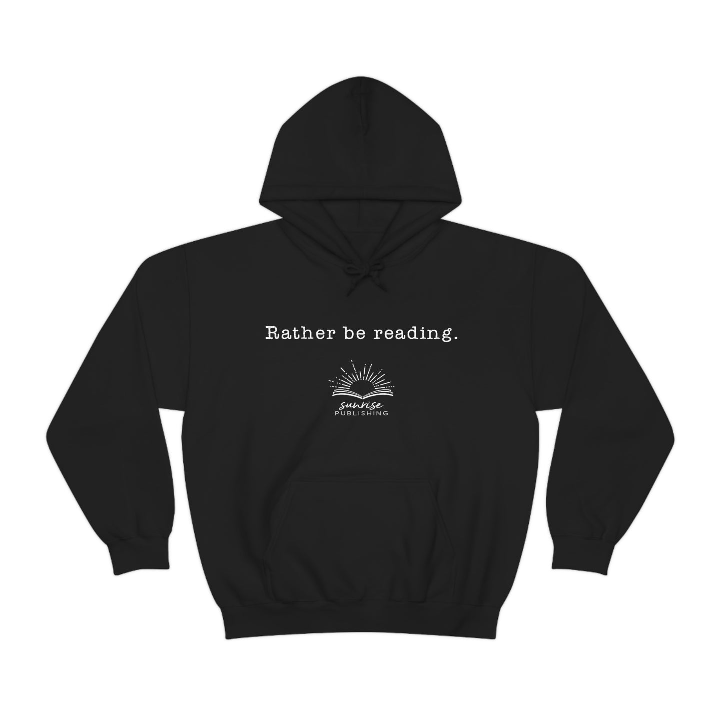 "Rather be Reading." - Heavy Blend™ Hooded Sweatshirt