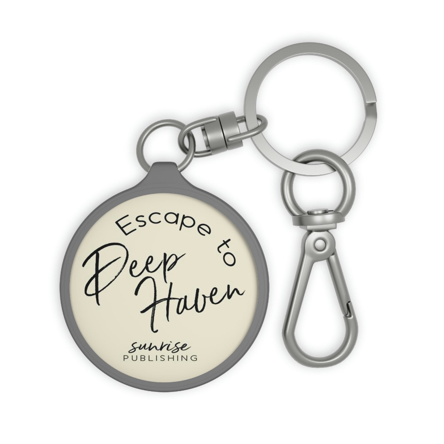 "Escape to Deep Haven" - Keyring Tag