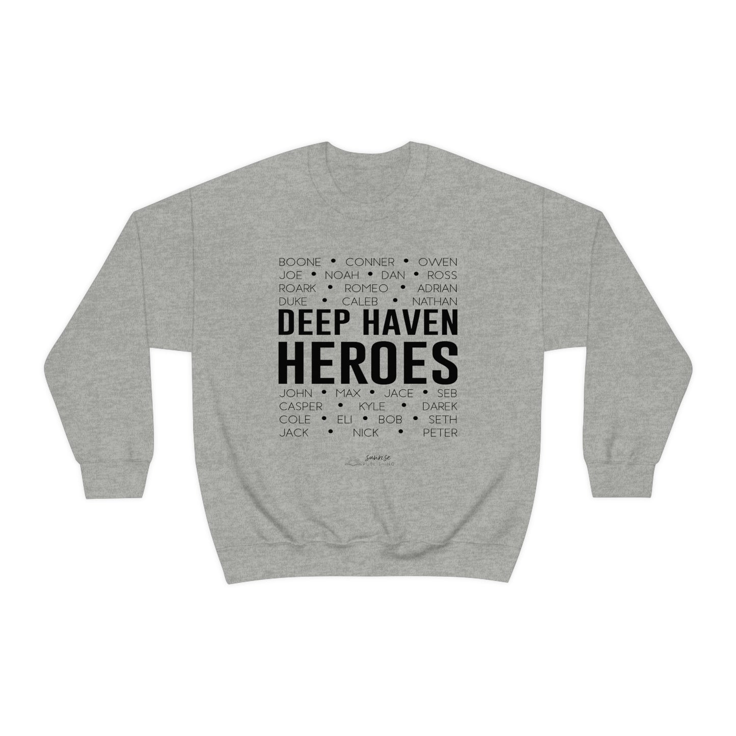 Deep Haven Heroes - Unisex Heavy Blend™ Crewneck Sweatshirt