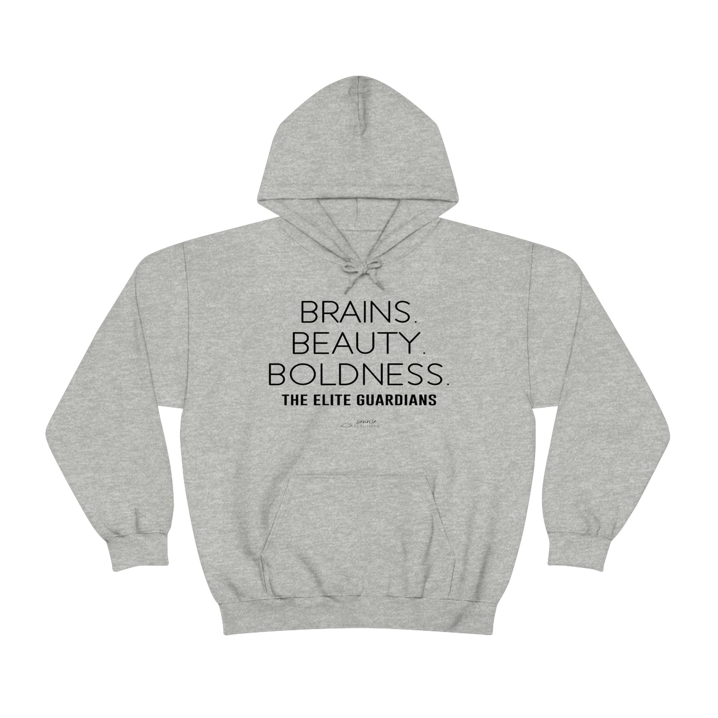 Elite Guardians "Brains. Beauty. Boldness." - Heavy Blend™ Hooded Sweatshirt