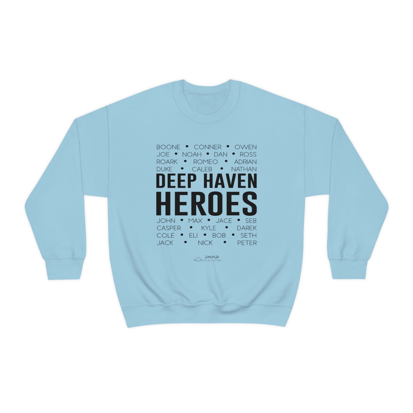 Deep Haven Heroes - Unisex Heavy Blend™ Crewneck Sweatshirt