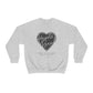 Hearts Bend "Where the tea is sweet and love blooms." - Unisex Heavy Blend™ Crewneck Sweatshirt