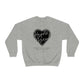 Hearts Bend "Where the tea is sweet and love blooms." - Unisex Heavy Blend™ Crewneck Sweatshirt