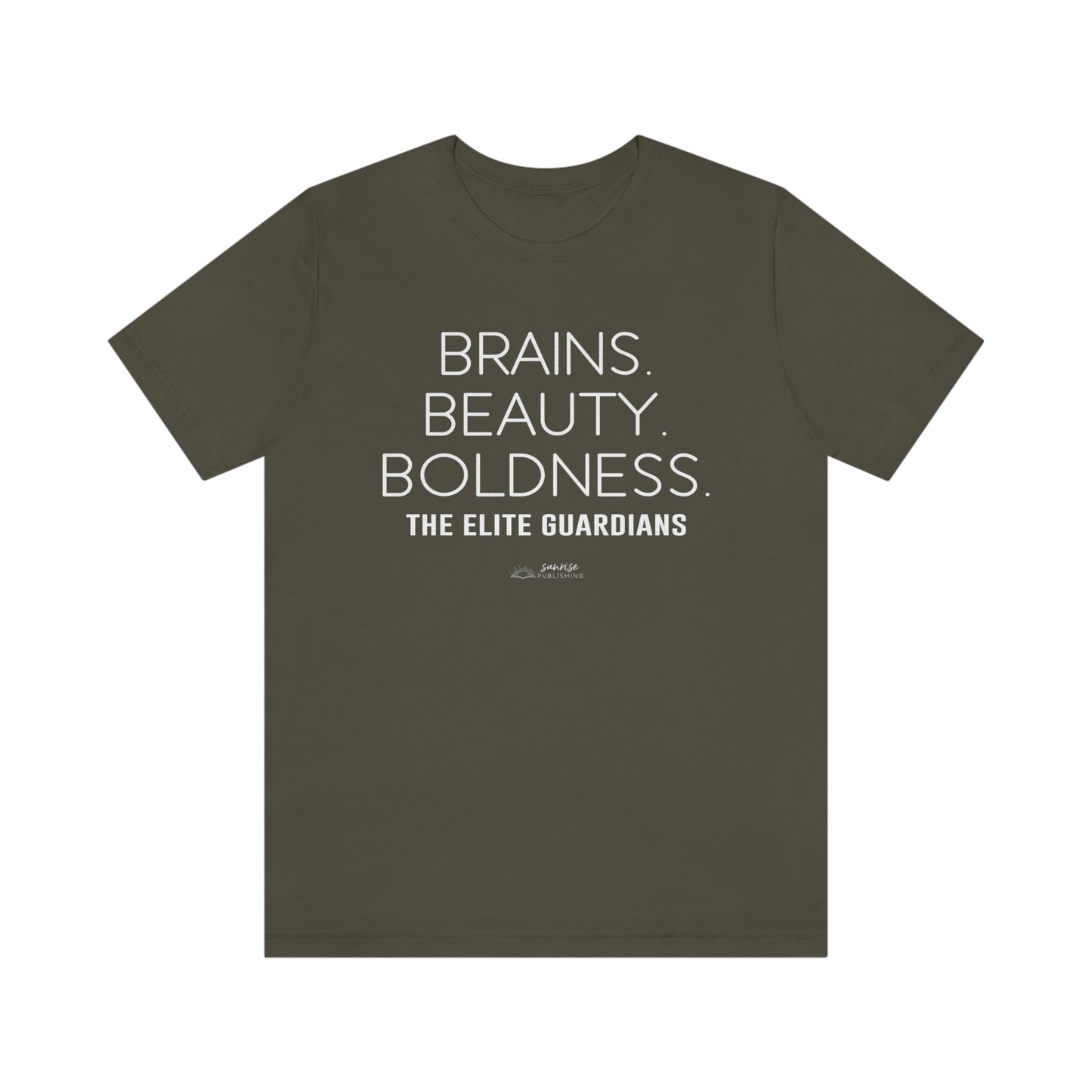 Elite Guardians "Brains. Beauty. Boldness." - Short Sleeve Tee