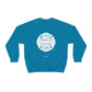 "Fire. Family. Faith." -  Unisex Heavy Blend™ Crewneck Sweatshirt