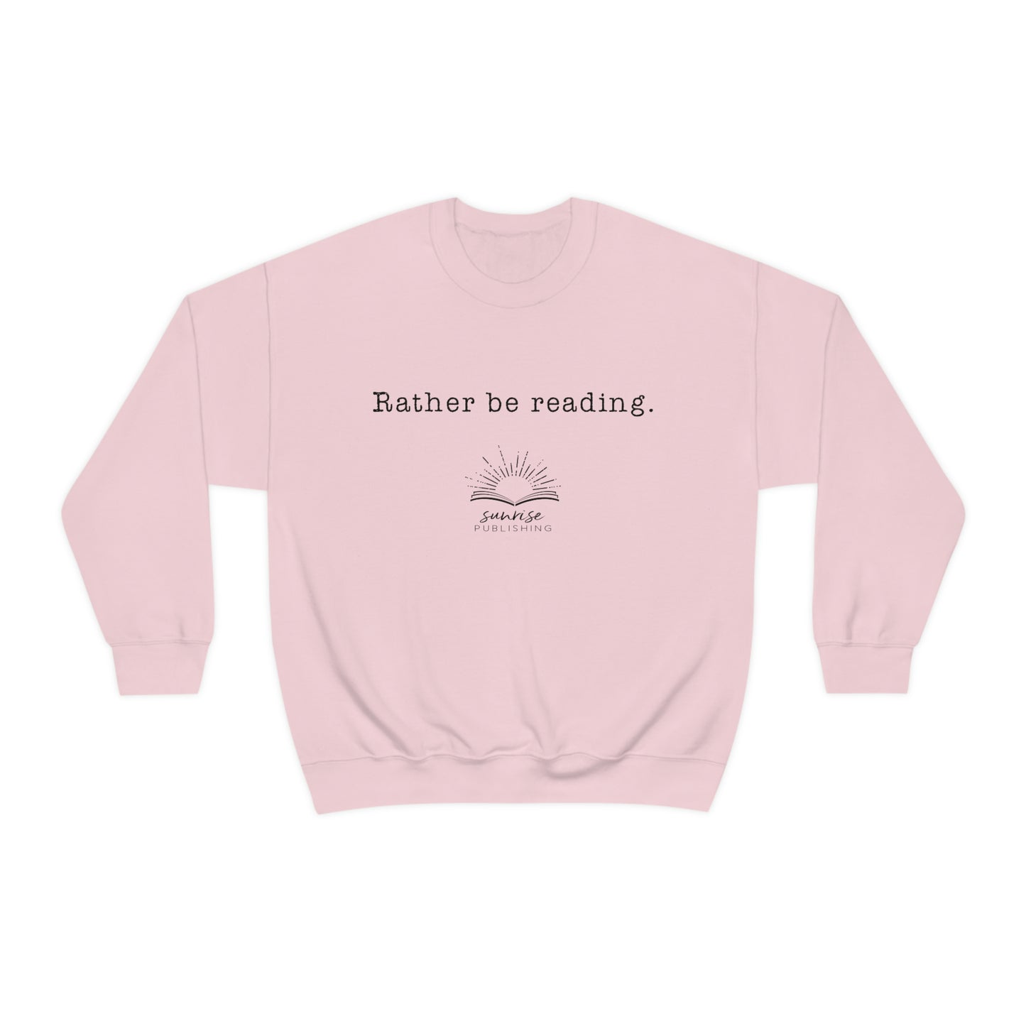 "Rather be reading." - Unisex Heavy Blend™ Crewneck Sweatshirt