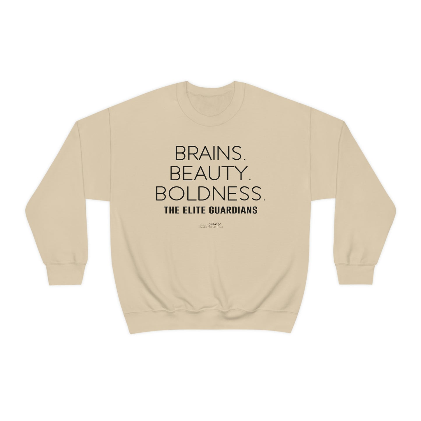 Elite Guardians "Brains. Beauty. Boldness." - Unisex Heavy Blend™ Crewneck Sweatshirt