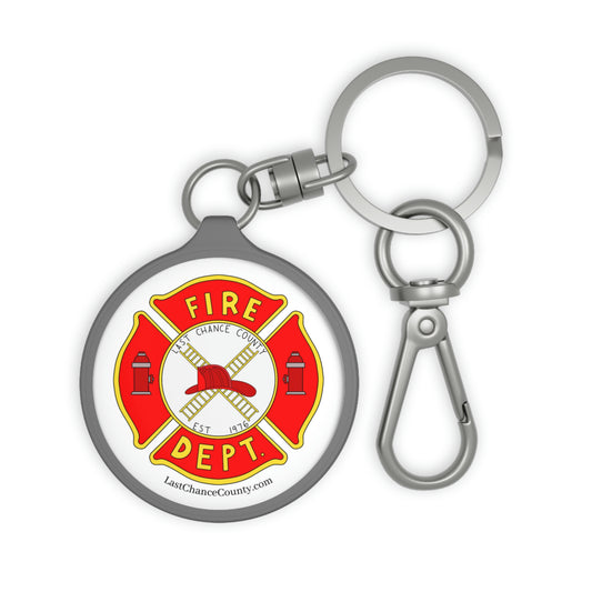 Last Chance County Fire Emblem - Keyring Tag