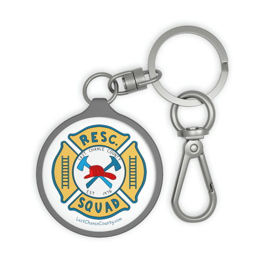 Last Chance County Rescue Emblem - Keyring Tag