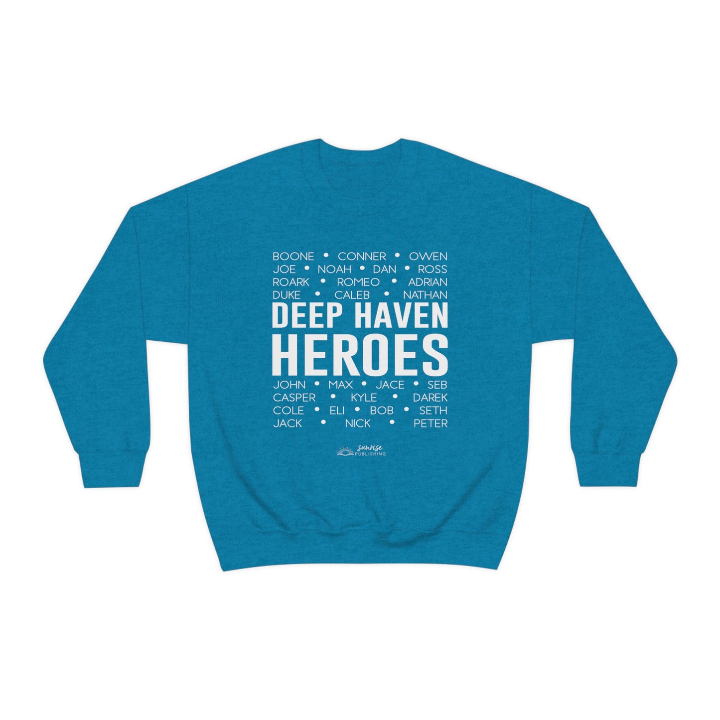 Deep Haven Heroes - Unisex Heavy Blend™ Crewneck Sweatshirt