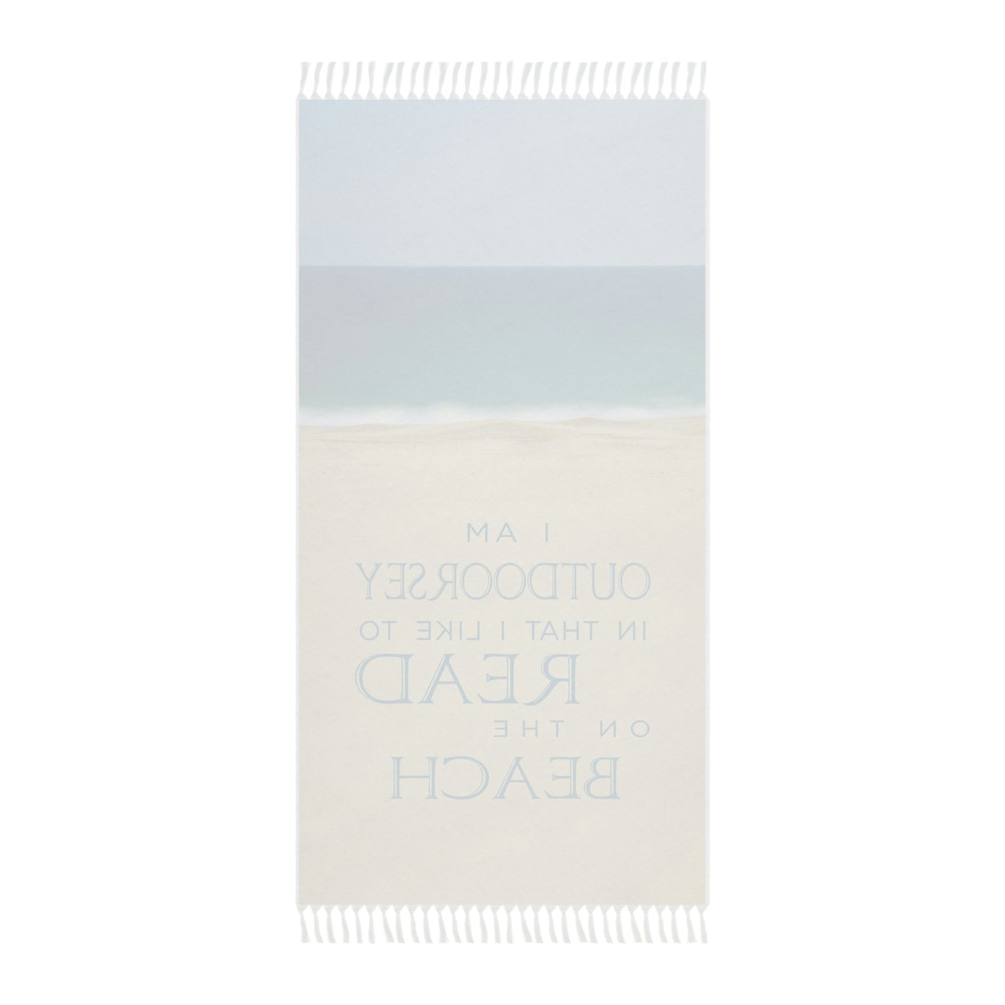 Read on the Beach - Boho Beach Cloth