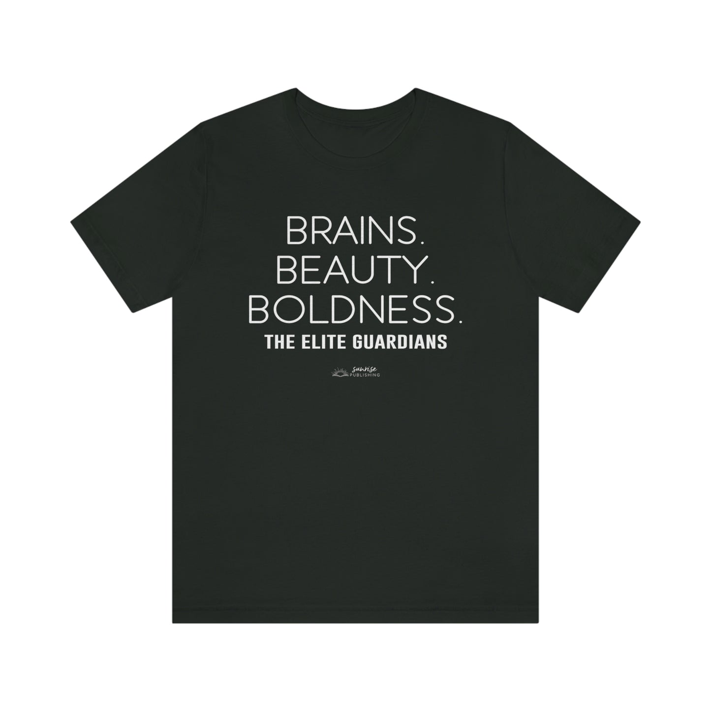 Elite Guardians "Brains. Beauty. Boldness." - Short Sleeve Tee