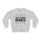 Deep Haven Heroes - Unisex Heavy Blend™ Crewneck Sweatshirt