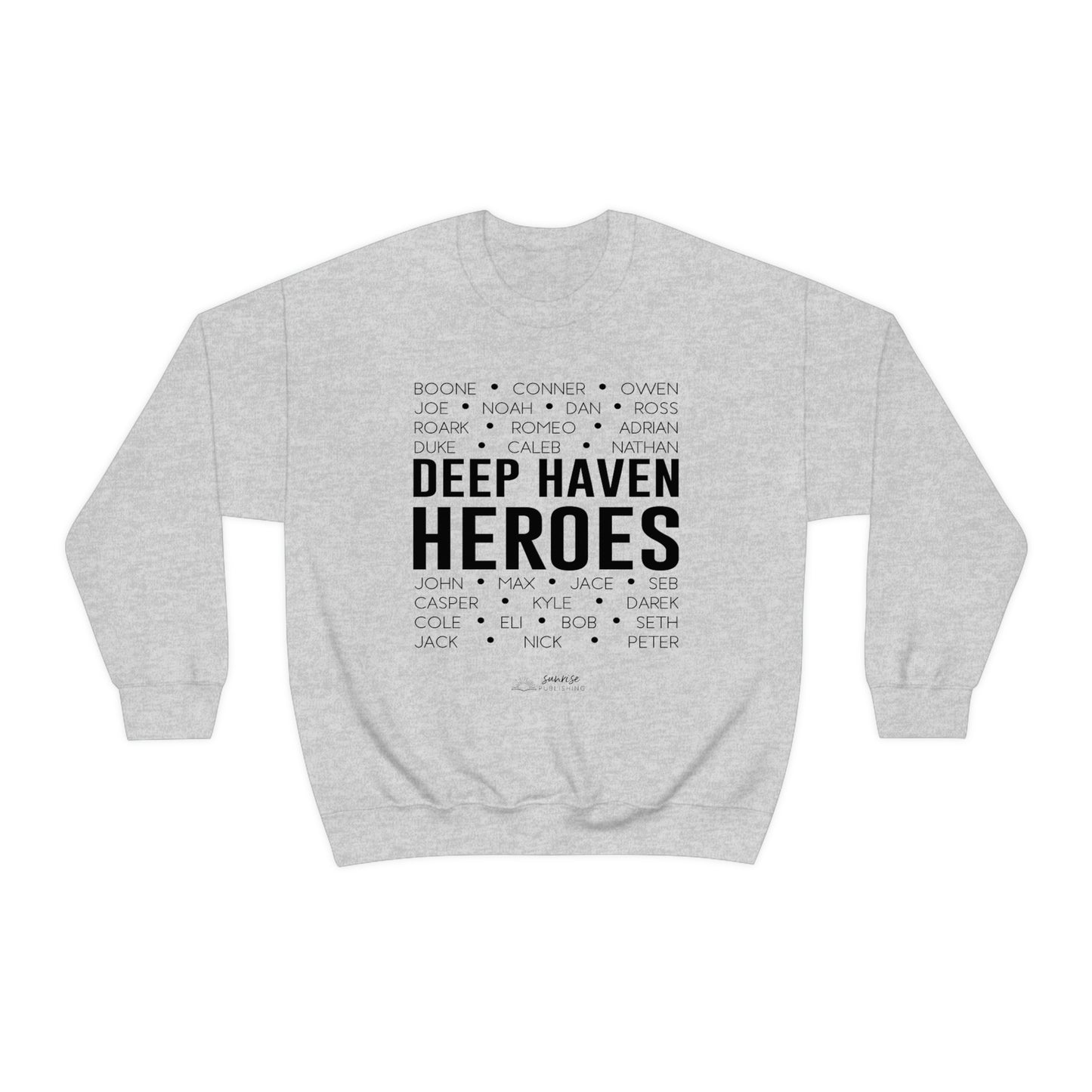 Deep Haven Heroes - Unisex Heavy Blend™ Crewneck Sweatshirt