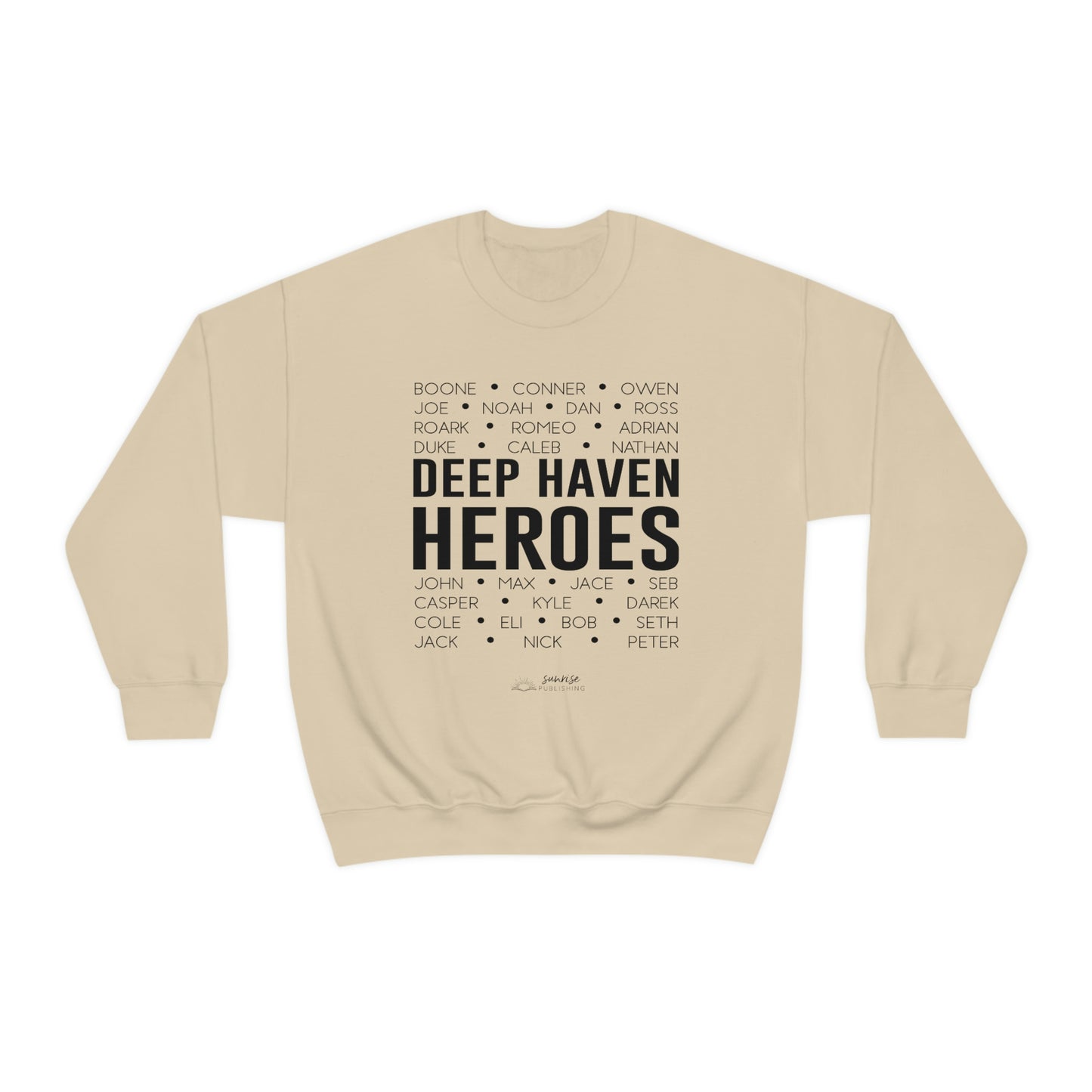 Deep Haven Heroes - Unisex Heavy Blend™ Crewneck Sweatshirt