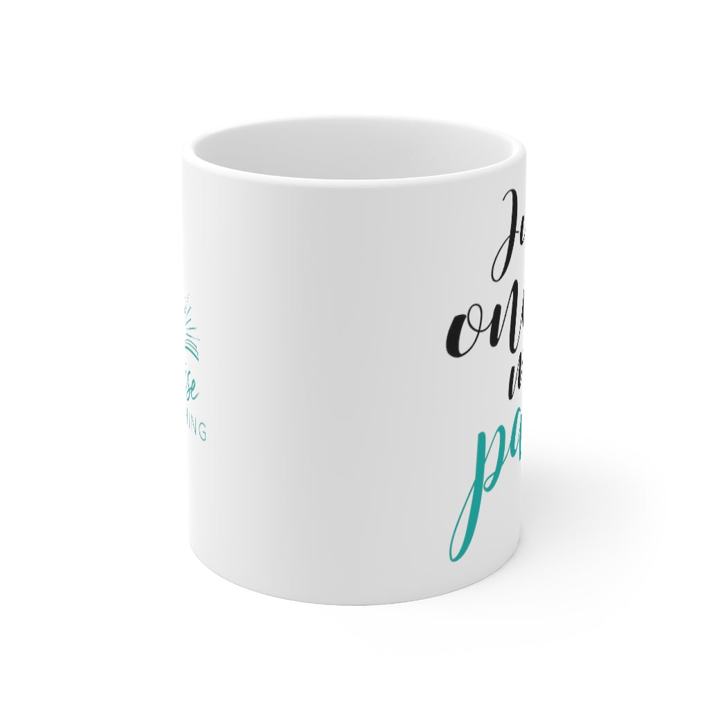 "Just one more page." - White Mug 11oz