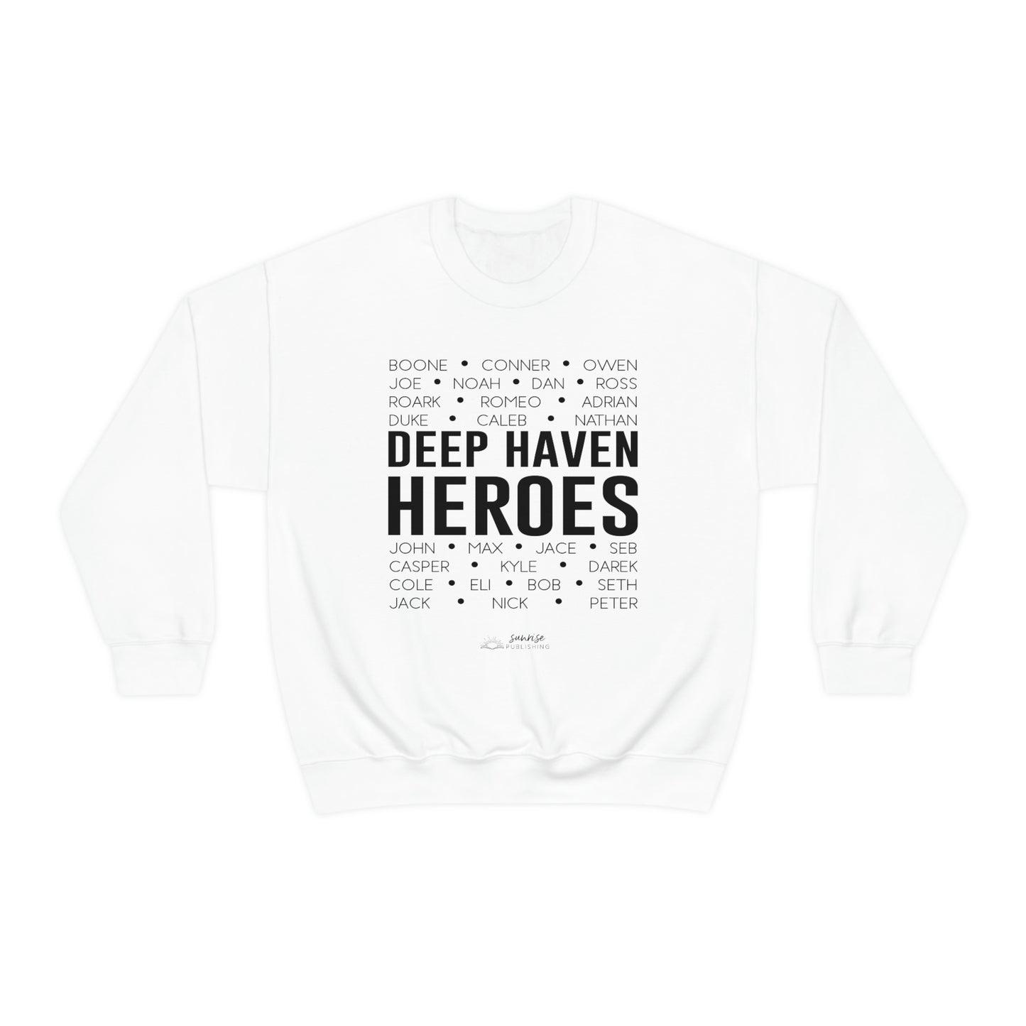 Deep Haven Heroes - Unisex Heavy Blend™ Crewneck Sweatshirt