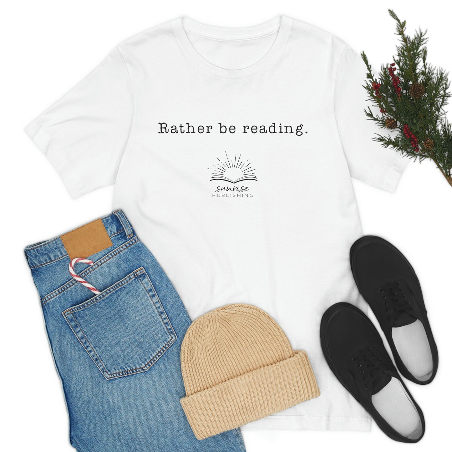 "Rather be reading." - Short  Sleeve Tee