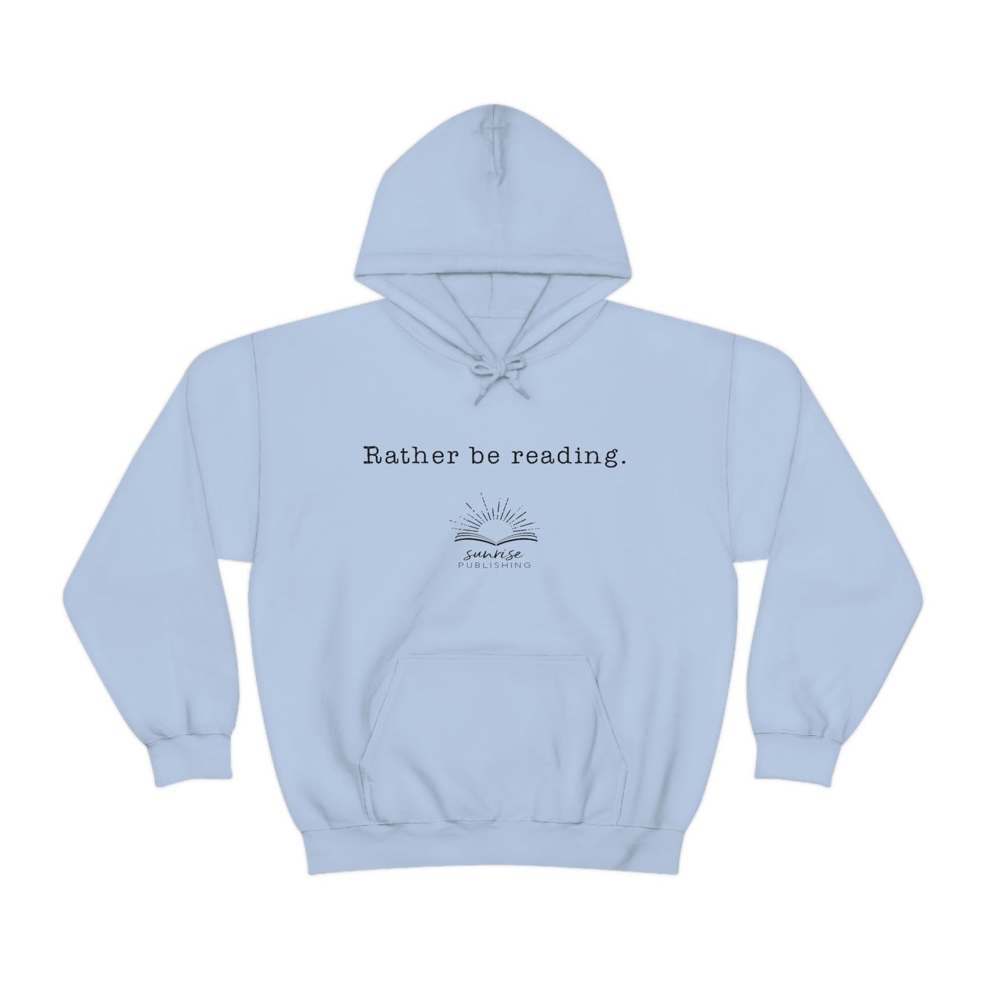 "Rather be Reading." - Heavy Blend™ Hooded Sweatshirt