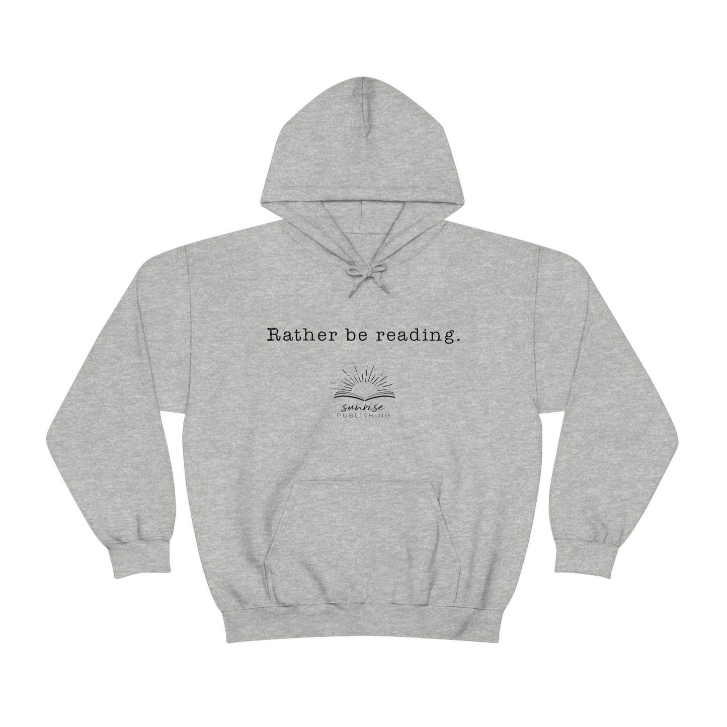 "Rather be Reading." - Heavy Blend™ Hooded Sweatshirt