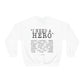 Deep Haven "I need a hero." - Unisex Heavy Blend™ Crewneck Sweatshirt