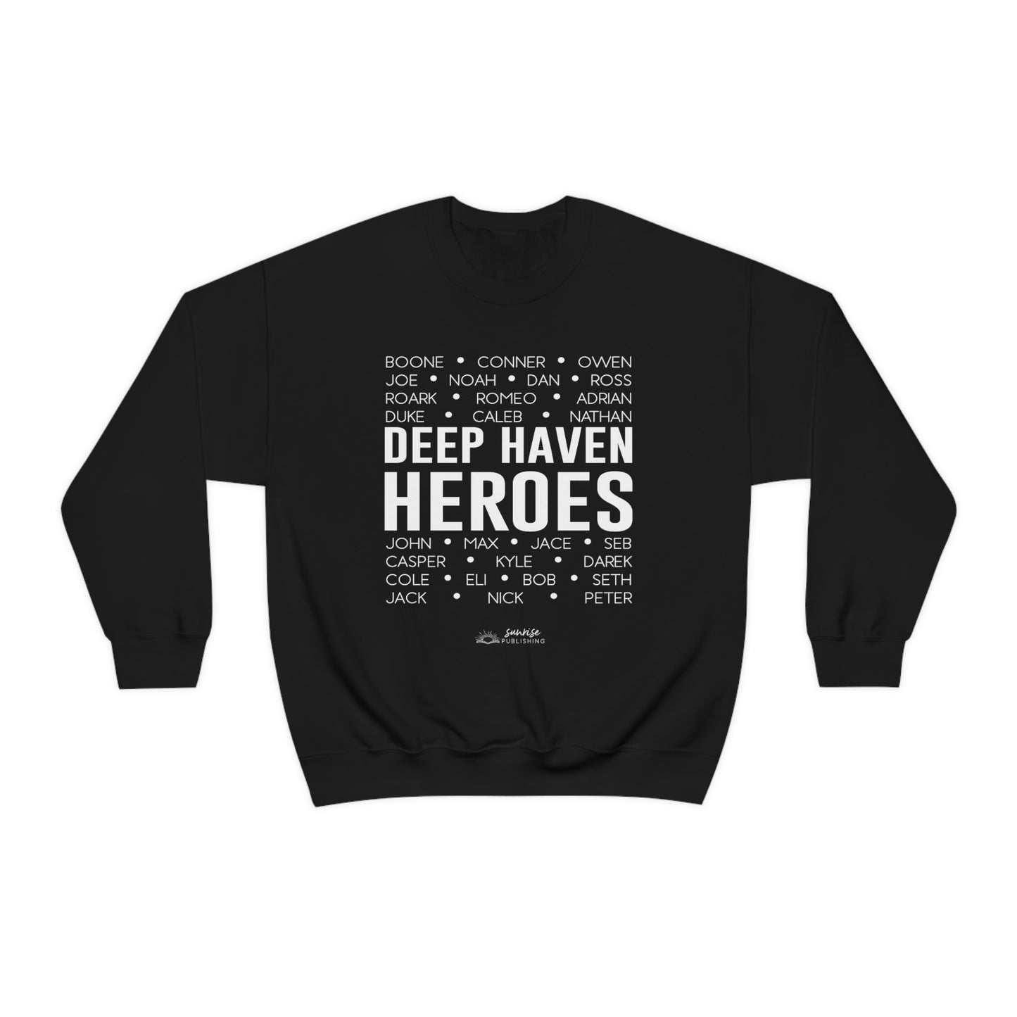 Deep Haven Heroes - Unisex Heavy Blend™ Crewneck Sweatshirt