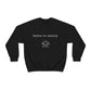"Rather be reading." - Unisex Heavy Blend™ Crewneck Sweatshirt