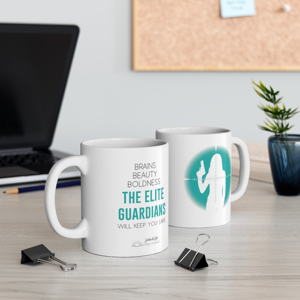 Elite Guardians Sniper - White Mug 11oz