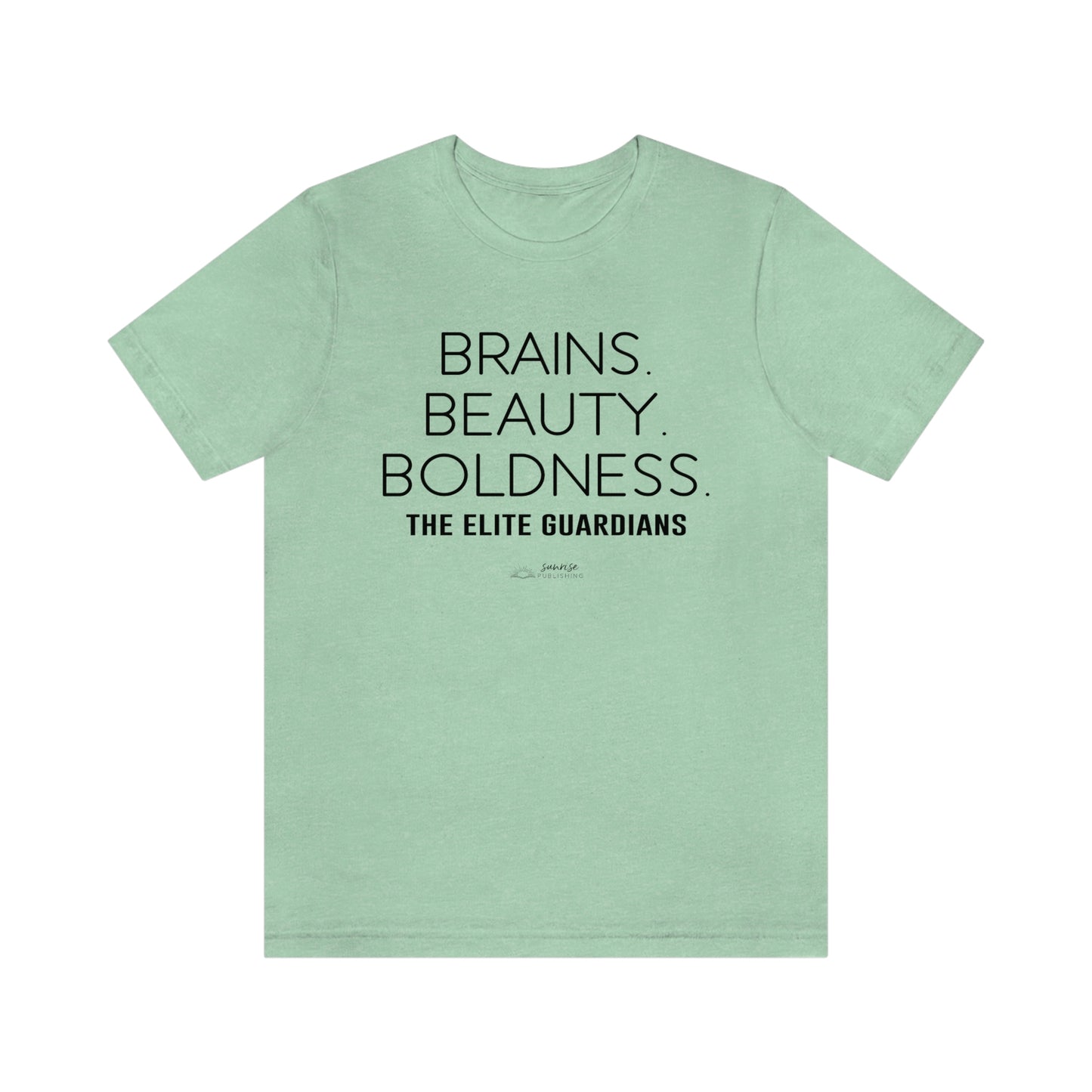 Elite Guardians "Brains. Beauty. Boldness." - Short Sleeve Tee